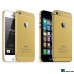 Золотая наклейка виниловая на Iphone 5/5s