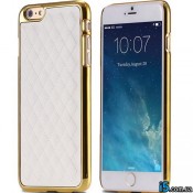 Чехол бампер с кожей на Iphone 6/6s