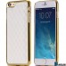 Чехол бампер с кожей на Iphone 6/6s