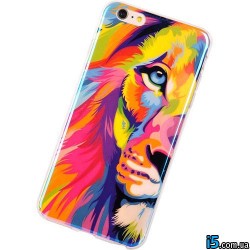Чехол красочный лев на Iphone 6/6s Чехол красочный лев на Iphone 6/6s