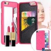 Чехол книжка с зеркалом на Iphone 6/6s