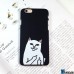 Чехол злой котик на Iphone 6 plus