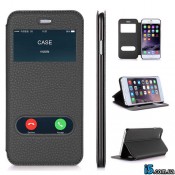 Чехол кожаный flip на Iphone 6 plus