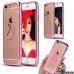 Чехол лебедь со стразами на Iphone 6/6s