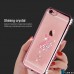 Чехол лебедь со стразами на Iphone 6/6s