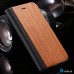 Чехол Деревянный Книжка Кожа на Iphone 6/6s
