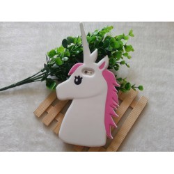 Чехол белый единорог на Iphone 8