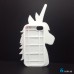 Чехол белый единорог на Iphone 7