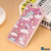 Чехол розовый единорог на Iphone 7 PLUS