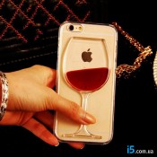 Чехол бокал вина на Iphone 7