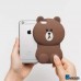 Чехол коричневый медвежонок  на Iphone 7 PLUS