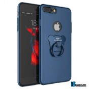 Чехол мишка с кольцом на Iphone 8