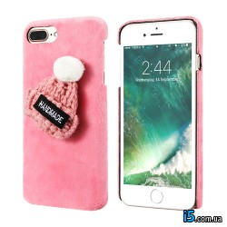 Чехол вязаная шапка на Iphone 8 PLUS