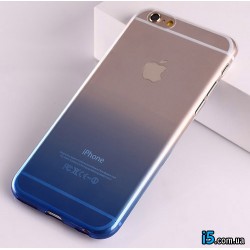Чехол синий градиент на Iphone 7 PLUS