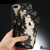 Чехол пластиковый  Кружевное ретро на Iphone 6/6s PLUS