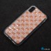 Чехол силиконовый Кристаллы на Iphone X 10
